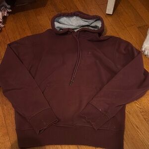 Champion Men's Burgundy Hoodie